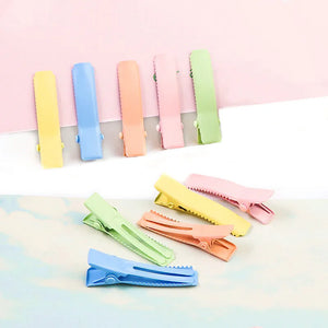 Metal Hairclip Bezel Base Hair Clip DIY Jewelry Making Girls Hair Accessories
