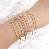 10/20pcs 70mm Expandable Bangle Wire Bracelets DIY Jewelry Making Supplies