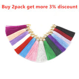 10/20pcs Tassel Earrings Charms DIY Pendant Bags Decor Crafts Jewelry
