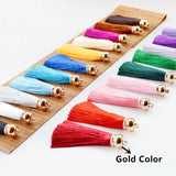 10/20pcs Tassel Earrings Charms DIY Pendant Bags Decor Crafts Jewelry