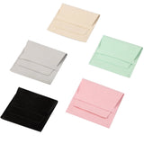 Microfiber Velvet Pouches for Jewelry Storage 8x8cm