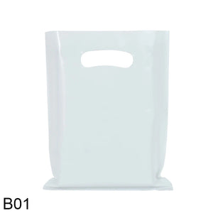Colorful Plastic Shopping Tote Bag Candy Gift Jewelry Pouches
