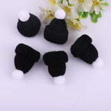 Mini Christmas Knitted Hats DIY Crafts Supplies Kids Headwear Accessories