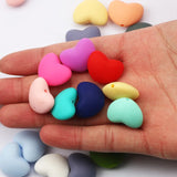 Mixed Love Heart Silicone Beads for Jewelry Making Diy Bracelet