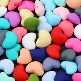 Mixed Love Heart Silicone Beads for Jewelry Making Diy Bracelet