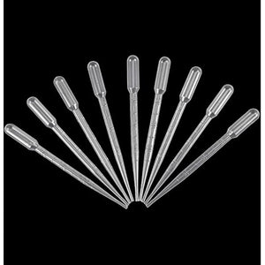 Disposable Dropper Pipettes for Epoxy Resin Liquid - 10-Pack