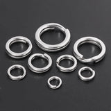 316 Stainless Steel Split Ring Key Ring For Key Chain Diy Jewelry Making