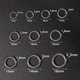 316 Stainless Steel Split Ring Key Ring For Key Chain Diy Jewelry Making