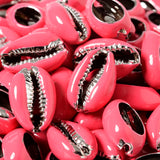 Natural Mother of Pearl Shell Enamel Beads For DIY Bracelet