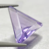 10.23ct Amethyst Trilliant Cut Gemstone