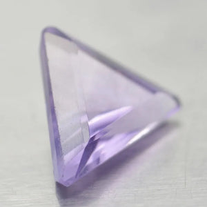 10.23ct Amethyst Trilliant Cut Gemstone