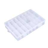 24-Compartment Portable Tool Box Jewelry Storage Container