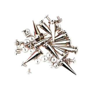 10*25mm Tree Rivet Studs Spots Cone Nailhead for Leather Craft DIY