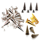 10*25mm Tree Rivet Studs Spots Cone Nailhead for Leather Craft DIY