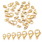 10-25pcs Plated Stainless Steel Lobster Clasp Claw Clasps DIY Jewelry Making