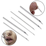 50Pcs 16G Piercing Needles Surgical Steel Disposable Sterilized Tattoo Ear
