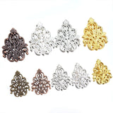 Filigree Hollow Embellishments Findings Jewelry Accessories 35mm 48mm