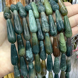 Natural Stone Water Drop Beads for Jewelry Making DIY