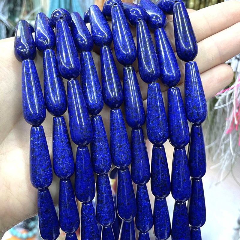 Natural Stone Water Drop Beads for Jewelry Making DIY
