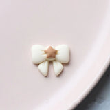 Animal Flowers Bowknot Resin Hairpin Earrings DIY Crafts Materials