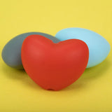 Heart Silicone Beads Teether Chewable BPA Newborn Nursing Baby Pearl