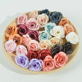 10/30Pcs Mini Rose Artificial Flower Heads Home Wedding Christmas Decoration DIY