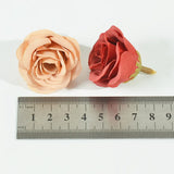 10/30Pcs Mini Rose Artificial Flower Heads Home Wedding Christmas Decoration DIY