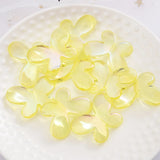 10-30Pcs Butterfly Acrylic Beads 21x30mm Spacer Loose Beads For Jewelry DIY