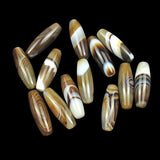 Natural Brown Agates Oval Shape Beads Stones Bracelet Accessory