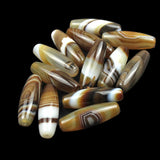 Natural Brown Agates Oval Shape Beads Stones Bracelet Accessory
