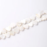 3mm Shell Beads Mother Of Pearl Heart Shape Spacer For Jewelry Making