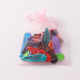 10-40Pcs Solid Color Hair Clips For Women Girls Kids Hair Accessories