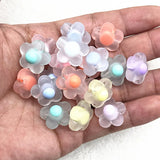17mm Acrylic Sunflower Beads for Jewelry Making DIY (10-40pcs)