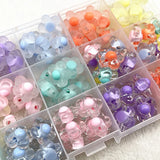 17mm Acrylic Sunflower Beads for Jewelry Making DIY (10-40pcs)