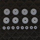 Silicone Discs for Earrings Back, Transparent Anti-Hyperplasia Fixing Ring