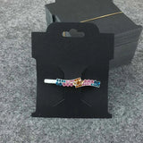 Hairpin Clip Brooch Hairpin Jewelry Hanging Display Cards Jewelry Accessories