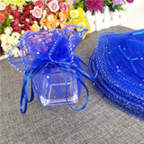 100pcs 26/35cm Organza Drawstring Bags Wedding/Gift/Fcandy