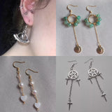 50PCS Stainless Steel Hoop Earrings Findings DIY French Earrings Hook Supplies