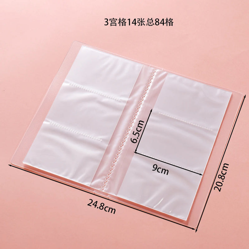 10-50Pcs Transparent Jewelry Storage Bag Sealed Anti-oxidation Multi-compartment