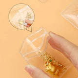 PVC Jewelry Pouches Bag Zip Lock Storage Earring Necklace Bracelet Display