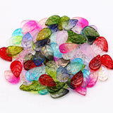 Mixed Leave Clothing Spacer Beads 11x18mm Crystal Czech Glass Beads