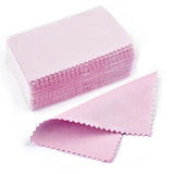 8x8cm Silver Polishing Cloth Jewelry Cleaning Soft Wiping Cloth