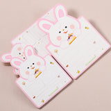 Barrettes Paper Card Rabbit Display Cards for Girls Hair Accessories