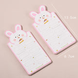 Barrettes Paper Card Rabbit Display Cards for Girls Hair Accessories