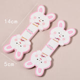 Barrettes Paper Card Rabbit Display Cards for Girls Hair Accessories