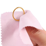 10-50pcs Silver Polishing Cloth Soft Clean Wipe For Jewelry Tool