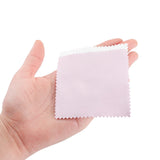 10-50pcs Silver Cleaning Polishing Cloth Soft Clean Wipe For Silver Jewelry