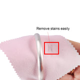 Silver Cleaning Polishing Cloth Soft Clean Wipe For Jewelry