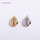 Sea Style Shell Charms 14K Plated Jewellery Making Supplies