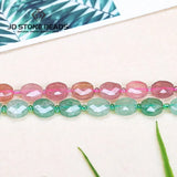 10*8mm Faceted Strawberry Quartz Beads for Jewelry Making